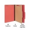 Quill Brand® 2/5-Cut Tab Pressboard Classification File Folders, 1-Partition, 4-Fasteners, Legal, Brown, 15/Box (747036) -Quill Brand® 03B76422 D5A1 482E A641873999950B61 s7