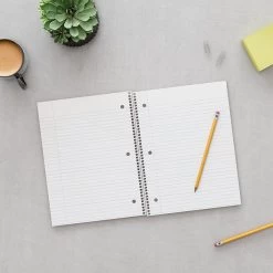 Quill Brand® 1-Subject Notebook, 8" X 10.5", College Ruled, 70 Sheets, Assorted (27498M) -Quill Brand® 076AAB2C 6F63 4075 830252C38CCA6F0D s7