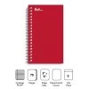 Quill Brand® Memo Books, 3" X 5", College Ruled, Assorted Colors, 75 Sheets/Pad, 5 Pads/Pack (TR11493)