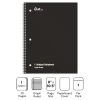 Quill Brand® 1-Subject Notebook, 8" X 10.5", Graph Ruled, 70 Sheets, Black (TR23986) -Quill Brand® 0DFC1106 F856 4777 8942301B00C751B6 s7