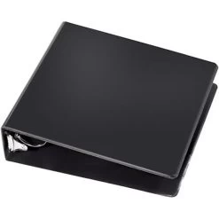 Quill Brand® Standard 2" 3 Ring Non View Binder, Black (739501) -Quill Brand® 103109 s7