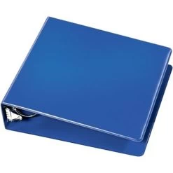 Quill Brand® Standard 2" 3 Ring Non View Binder, Blue (739502) -Quill Brand® 103112 s7