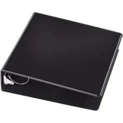 Quill Brand® Standard 3" 3 Ring Non View Binder, Black (739551) -Quill Brand® 103121 s7