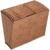 Quill Brand® Heavy-Duty Reinforced Expanding File, Monthly Index, 12 Pockets, Letter Size, Brown (723314) -Quill Brand® 133996 s7