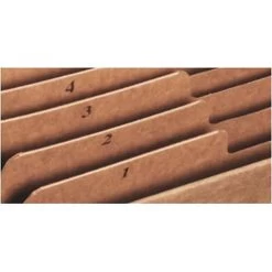 Quill Brand® Heavy-Duty Reinforced Expanding File, 1-31 Index, 31 Pockets, Letter Size, Brown (723312) -Quill Brand® 134001 s7