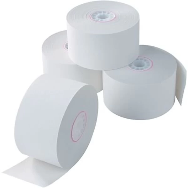 Quill Brand® Bond Cash Register Rolls 1-Ply, 1-3/4" X 150 Ft., 10/Pack (3363) 3 Quill Brand® Bond Cash Register Rolls 1-Ply, 1-3/4" X 150 Ft., 10/Pack (3363)