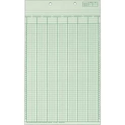 Quill® Economy Columnar Pads For Prong Fasteners; 7 Columns