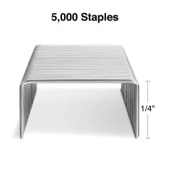 Quill Brand® Standard Staples, 1/4"Leg Length, 5,000/Box (35065) -Quill Brand® 2953B2D7 014F 4DF6 BF3B287747A27B2A s7