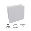 Quill Brand® File Folders, Straight-Cut, Letter Size, Gray, 100/Box (7409GY)