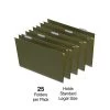 Quill Brand® Reinforced 5-Tab Box Bottom Hanging File Folders, 2" Expansion, Legal Size, Dark Green, 25/Box (730055) 1 Quill Brand® Reinforced 5-Tab Box Bottom Hanging File Folders, 2" Expansion, Legal Size, Dark Green, 25/Box (730055) -Quill Brand® 2CFCD0FF 3C6D 46CA 94F3AC6B8C862E36 s7