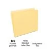 Quill Brand® File Folders, Straight-Cut, Letter Size, Yellow, 100/Box (7409YW) -Quill Brand® 3057DB84 0743 4D72 AEDA8624174C51BF s7