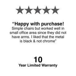 Quill Brand® Resin Student/School Chair, Black, 4/Pack (51475) 11 Quill Brand® Resin Student/School Chair, Black, 4/Pack (51475) -Quill Brand® 57B6E30E B769 4EE7 852521F544F8FD5A s7