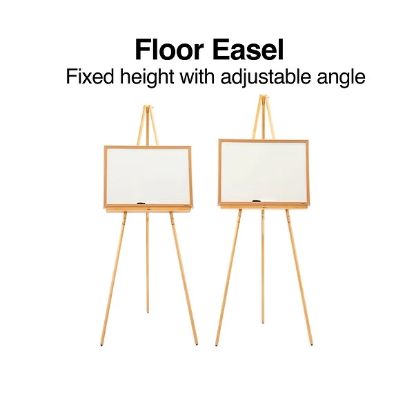 Quill Brand® Display Easel, 64", Natural Pine Hardwood (28219US/50447US) 5 Quill Brand® Display Easel, 64", Natural Pine Hardwood (28219US/50447US) - Image 3