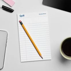 Quill Brand® Standard Series Legal Pad, 5" X 8", Wide Ruled, White, 50 Sheets/Pad, 12 Pads/Pack (742326) 13 Quill Brand® Standard Series Legal Pad, 5" X 8", Wide Ruled, White, 50 Sheets/Pad, 12 Pads/Pack (742326) -Quill Brand® 7E49FB49 1DED 4131 8C7AD5AC6927C722 s7