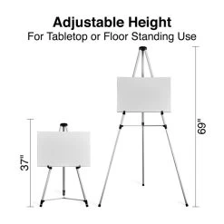 Quill Brand® HD Flipchart/Easel, Aluminum (28221US/50450US) -Quill Brand® 7F1ECB97 EF99 4DFF 9AAE0E9D83ADA459 s7