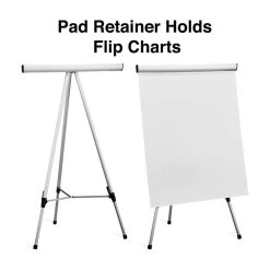 Quill Brand® HD Flipchart/Easel, Aluminum (28221US/50450US) -Quill Brand® 91E0C962 7C43 42FC A2E092296D98E398 s7