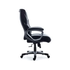 Quill Brand® Denaly Big & Tall Bonded Leather Manager Chair, Black (51468) -Quill Brand® A31C5902 3924 4630 AE449B929B47BC7E s7