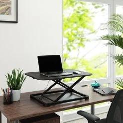 Union & Scale™ FlexFit™ 27" Adjustable Desk Riser, Black (UN45516-CC) 10 Union & Scale™ FlexFit™ 27" Adjustable Desk Riser, Black (UN45516-CC) -Quill Brand® A9E9A96B B383 4898 8A56AAC052C41F66 s7