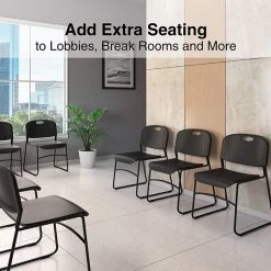 Quill Brand® Resin Student/School Chair, Black, 4/Pack (51475) 9 Quill Brand® Resin Student/School Chair, Black, 4/Pack (51475) -Quill Brand® B8CB3298 8F22 4135 8CACCF343F104F3A s7