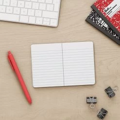 Quill Brand® Mini Composition Notebook, 3.25" X 4.5", College Ruled, 80 Sheets, Assorted Colors, 2/Pack (TR17501) -Quill Brand® D8B6F23D 6E0D 4D68 BB564E17F88CEF29 s7