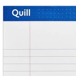 Quill Brand® Gold Signature Premium Series Legal Pad, 8-1/2" X 11", Wide Ruled, Assorted, 50 Sheets/Pad, 6 Pads/Pack (742412) -Quill Brand® DA8775FD 02A4 47E7 9031B9873F8FEAEB s7