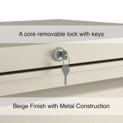 Quill Brand® Commercial 4-Drawer Lateral File Cabinet, Assembled, Letter/Legal, Putty/Beige, 30"W (28884D) -Quill Brand® ECBC4C43 ACF7 4679 8420806B94B7237E s7