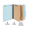 Quill Brand® Recycled Pressboard Classification Folders, 2-Partitions, 6-Fasteners, Letter, Lt Blue, 15/Box (760903) 1 Quill Brand® Recycled Pressboard Classification Folders, 2-Partitions, 6-Fasteners, Letter, Lt Blue, 15/Box (760903) -Quill Brand® F951DAE8 051D 45F3 973720DE2B7D35FF s7