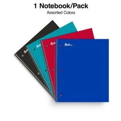Quill Brand® Premium 1-Subject Notebook, 8.5" X 11", Graph Ruled, 100 Sheets, Assorted Colors (25855M) -Quill Brand® FB6D1B2C 6D19 404E 89921DFBB34843E3 s7