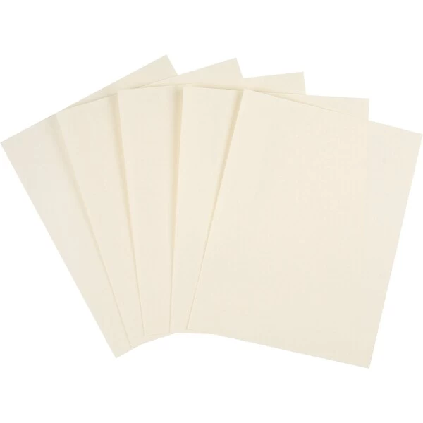 Quill Brand® Cover Stock Paper, 8 1/2" X 11", Cream, 250 Sheets 3 Quill Brand® Cover Stock Paper, 8 1/2" X 11", Cream, 250 Sheets