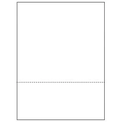 Laser Bond Custom-Cut Sheet Paper, 8.5" X 11", 20 Lbs., White, 500 Sheets/Ream (30030/DPP851035)
