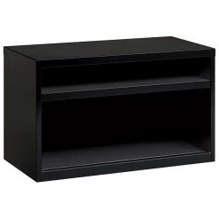 Quill Brand® Low Credenza, Open, Black, 36"W