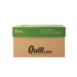 Quill Brand® 30% Recycled 8.5" X 11" Copy Paper, 20 Lbs., 92 Brightness, 500 Sheets/Ream, 10 Reams/Carton (720224CT)