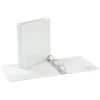 Quill Brand® Standard 1-1/2" 3 Ring View Binder With D-Rings, White (7321513) -Quill Brand® s1114165 s7