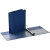 Quill Brand® Heavy Duty 2" 3 Ring Non View Binder, Easy Open D Rings, Blue (780402) -Quill Brand® s1114217 s7