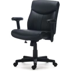 Quill Brand® Traymore Luxura Managers Chair, Black -Quill Brand® s1126202 s7