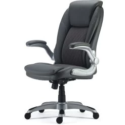 Quill Brand® Sorina Bonded Leather Chair, Grey (53253) -Quill Brand® s1127085 s7