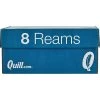 Quill Brand® 8.5" X 11" Multipurpose Copy Paper, 20 Lbs., 94 Brightness, 500 Sheets/Ream, 8 Reams/Carton (820888CT) -Quill Brand® s1161821 s7