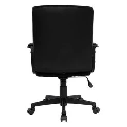 Quill Brand® Tervina Luxura Mid-Back Manager Chair, Black (56904) -Quill Brand® s1164473 s7