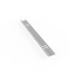 Quill Brand Lateral Front To Back File Rails, Silver, 4/Pk (45519)