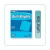 Quill Brand® Brights Multipurpose Colored Paper, 20 Lbs., 8.5" X 11", Blue, 500 Sheets/Ream (722321) -Quill Brand® s1181107 s7