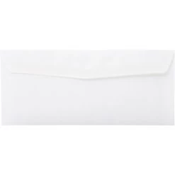 Quill Brand Gummed #9 Business Envelope, 3 7/8" X 8 7/8", White, 500/Box (50285-QCC)