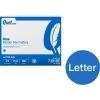 Quill Brand® Interior File Folders, 1/3-Cut, Letter Size, Blue, 100/Box (7391BE) -Quill Brand® s1196726 s7