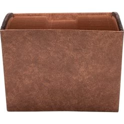 Quill Brand® Heavy-Duty Reinforced Expanding File, 1-31 Index, 31 Pockets, Letter Size, Brown (723312)