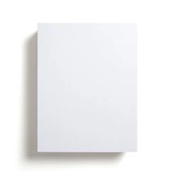 Quill Brand® 110 Lb. Card Stock Paper, 8.5" X 11", White, 250 Sheets/Pack (49701)