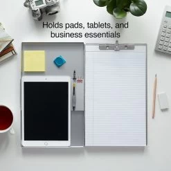 Quill Brand® Aluminum Clipboard, Legal, Silver, 8.5" X 14", 1/PK -Quill Brand® s1206520 s7