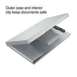 Quill Brand® Aluminum Clipboard, Legal, Silver, 8.5" X 14", 1/PK -Quill Brand® s1206522 s7