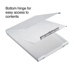 Quill Brand® Aluminum Storage Clipboard, Letter, Silver, 12-3/4" X 9-1/4" X 1-1/8", 1/Pk 9 Quill Brand® Aluminum Storage Clipboard, Letter, Silver, 12-3/4" X 9-1/4" X 1-1/8", 1/Pk -Quill Brand® s1206527 s7