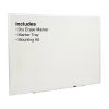 Quill Brand® Standard Durable Melamine Dry-Erase Whiteboard, Aluminum Frame, 6'W X 4'H (28325-CC) -Quill Brand® s1219486 s7