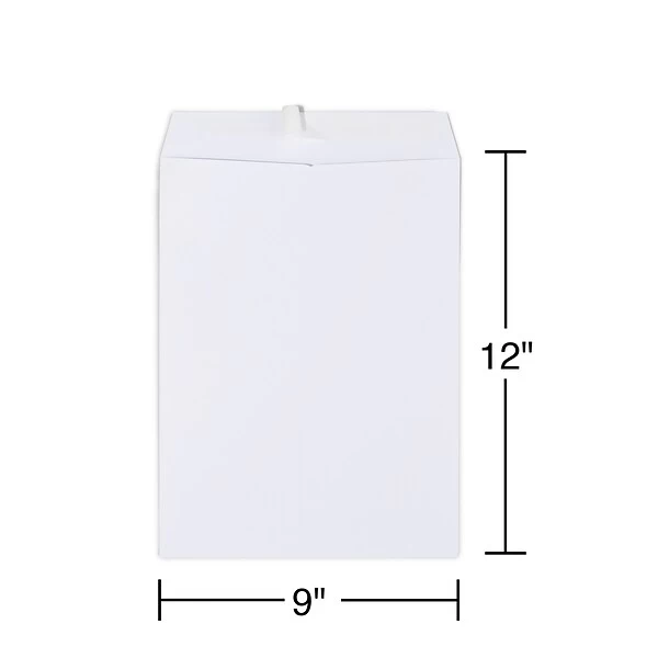 Quill Brand® Easy Close Catalog Envelope, 9" X 12", White, 250/Box (PS91228W) 4 Quill Brand® Easy Close Catalog Envelope, 9" X 12", White, 250/Box (PS91228W) - Image 2