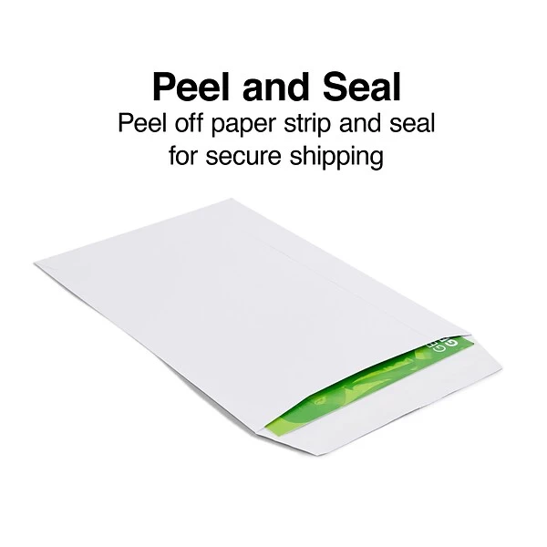 Quill Brand® Easy Close Catalog Envelope, 6" X 9", White, 500/Box (PS6928W) 3 Quill Brand® Easy Close Catalog Envelope, 6" X 9", White, 500/Box (PS6928W)